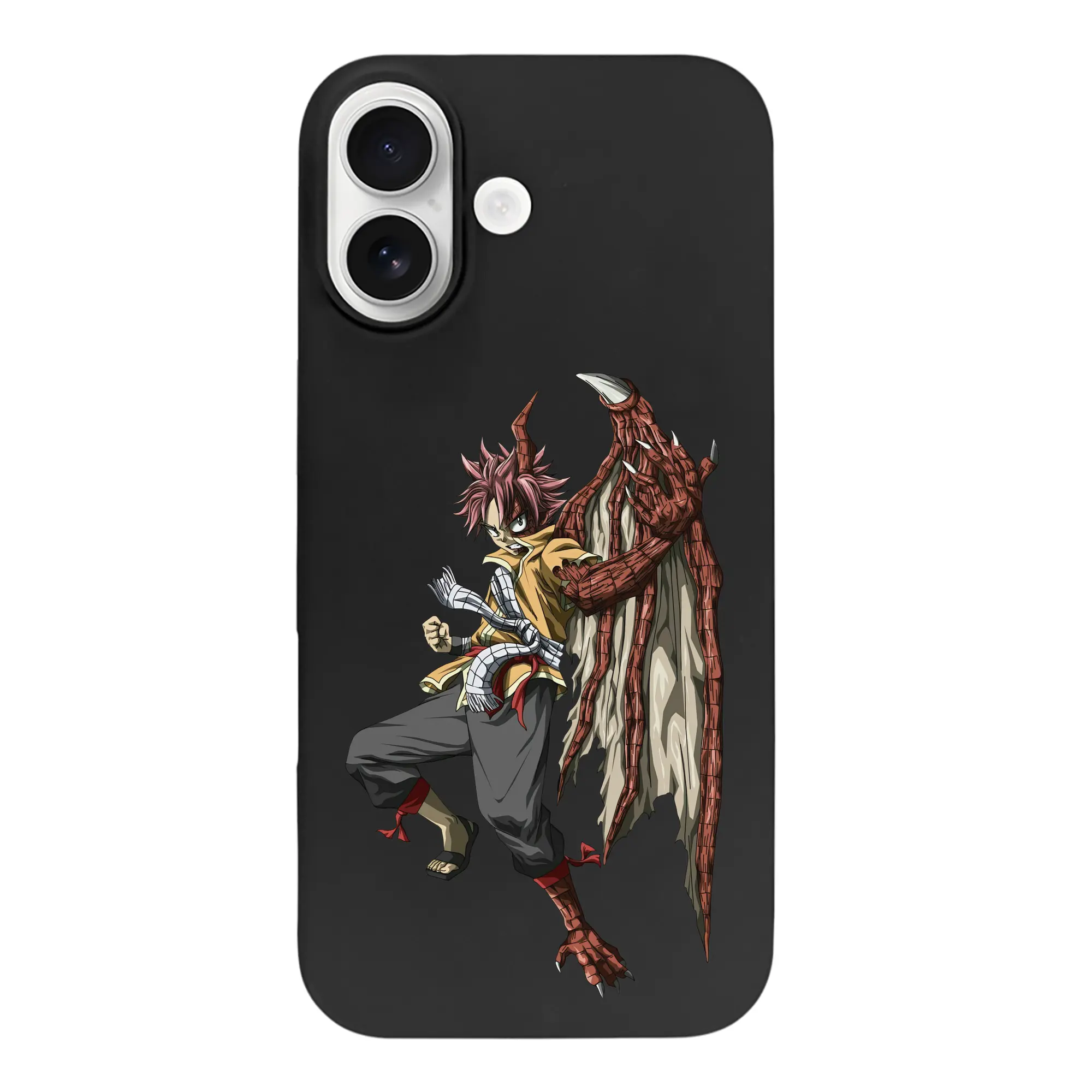 フェアリーテイル グッズ ナツ・ドラグニル - iPhone 17 シリーズ シリコンケース 薄型 耐衝撃 指紋防止 ソフトタッチカバー 精密フィット 傷防止 保護ケース iPhone 17/17 Air/17 Pro/17 Pro Max 対応